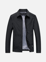 Men’s Lightweight Summer Jacket – Smart Casual Zip Jacket