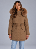 Women’s Faux Fur Hooded Padded Coat