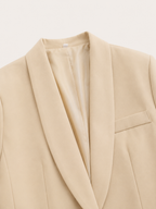 Women's Belted Blazer & Wide Leg Trouser Co-Ord Set – Tailored Two-Piece Suit
