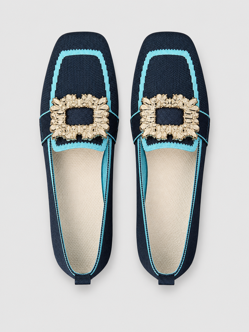 Women’s Comfort Buckle Loafers – Timeless Everyday Elegance