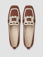 Women’s Comfort Buckle Loafers – Timeless Everyday Elegance