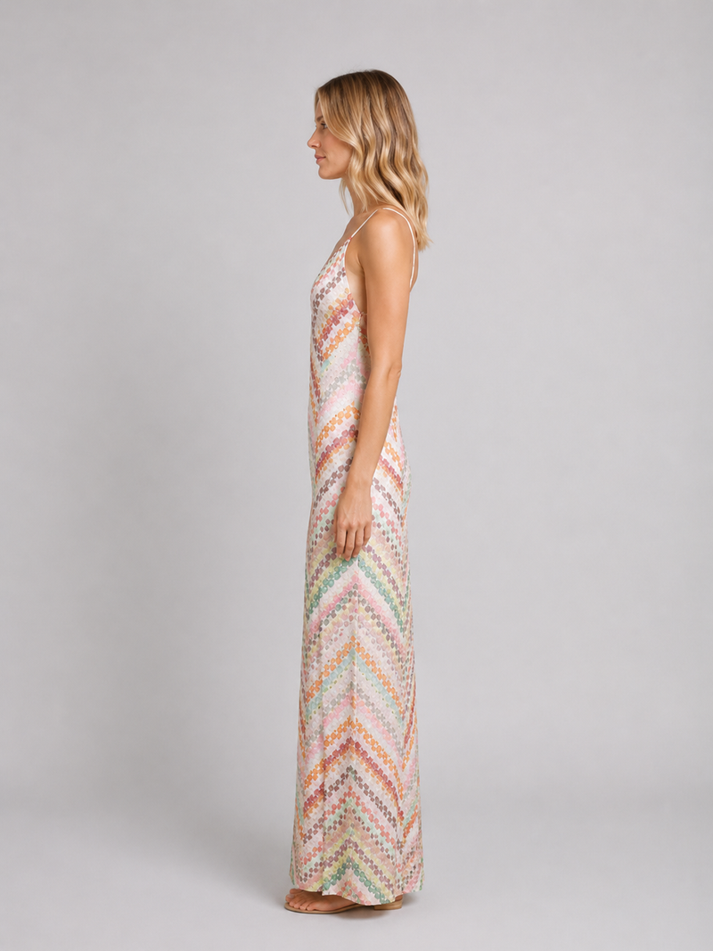 Women's Crochet Knit Maxi Dress – Boho Summer Style – Montleigh