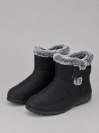 Women’s Faux Fur Lined Snow Boots – Warm Winter Ankle Boots