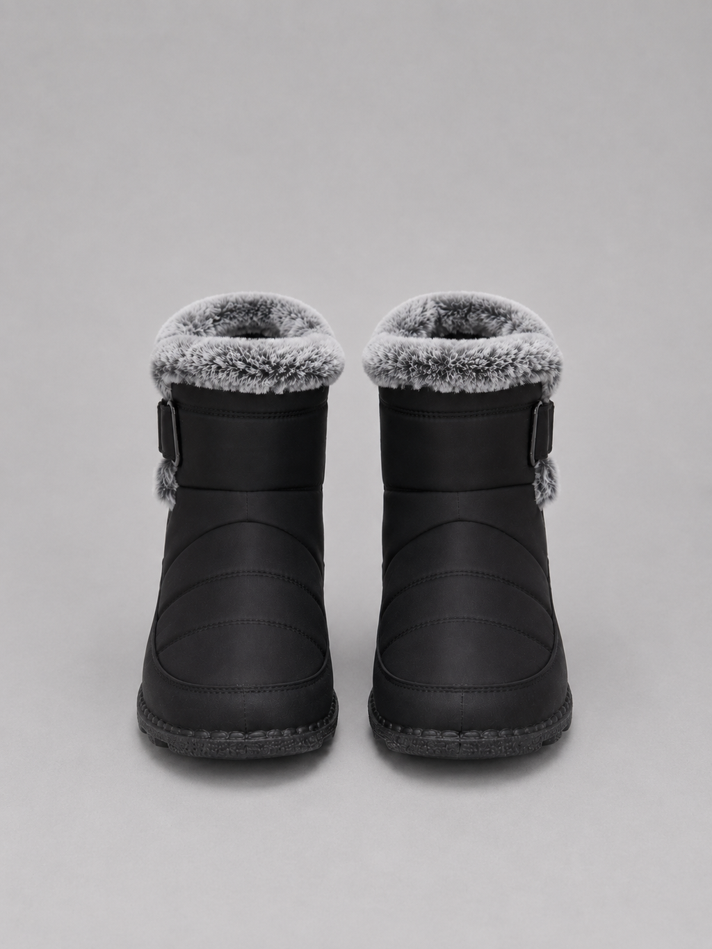 Women’s Faux Fur Lined Snow Boots – Warm Winter Ankle Boots