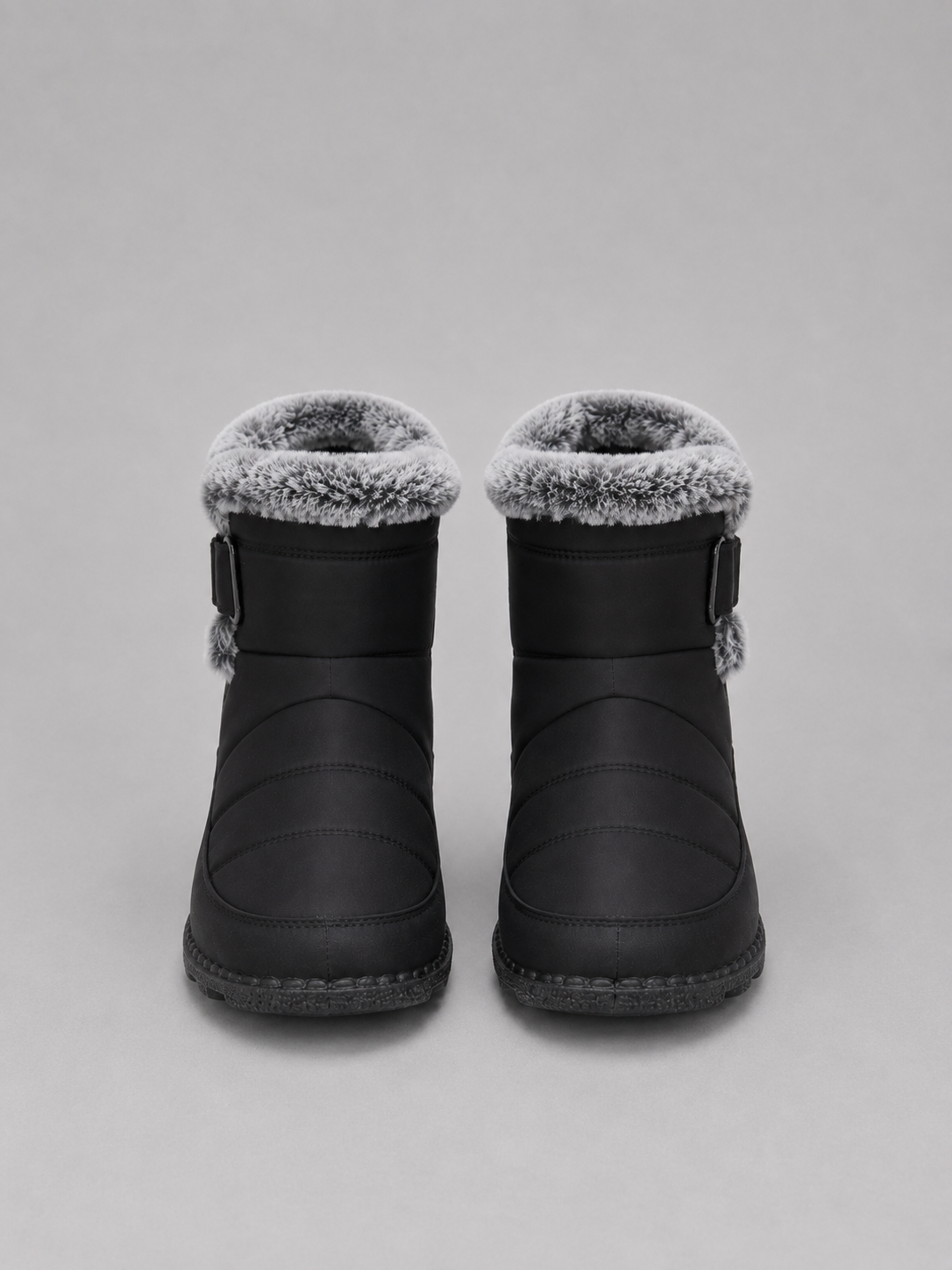 Women’s Faux Fur Lined Snow Boots – Warm Winter Ankle Boots