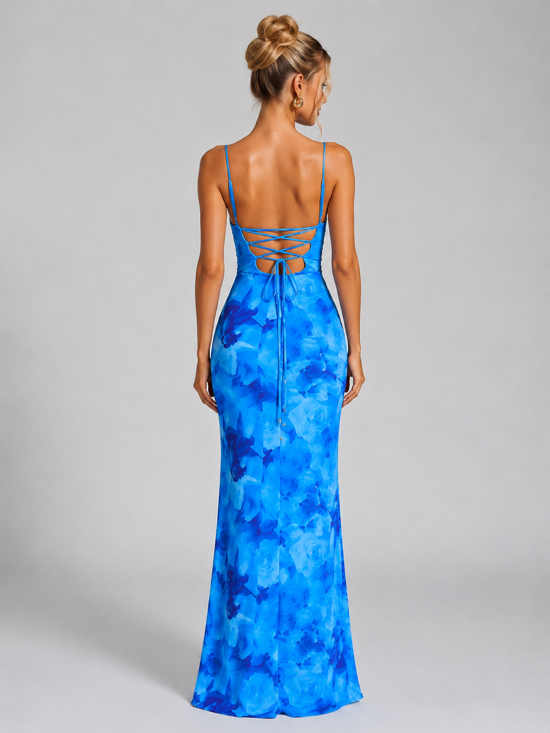 Women's Floral Bodycon Maxi Dress Sculpted Elegant Silhouette Montleigh Women's Floral Bodycon Maxi Dress Sculpted Elegant Silhouette Montleigh