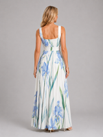 Women's Floral Maxi Dress – Flattering A-Line Fit