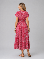 Women’s Floral Maxi Dress – Flowing Summer Style