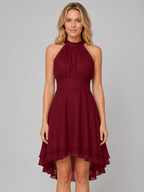 Women’s Halter Neck Chiffon Style Dress – Wedding Guest Style