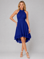 Women’s Halter Neck Chiffon Style Dress – Wedding Guest Style