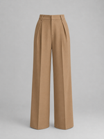 Women's High Waisted Wide Leg Trousers – Tailored Everyday Style