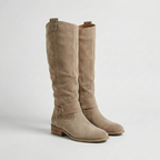 Montleigh | Women’s Knee-High Slouch Boots – Suede Look Elegance