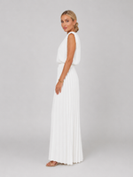 Women’s Pleated Wide Leg Trouser Set – Elegant Relaxed Style
