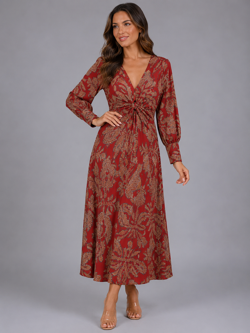 midi dress for women wedding guest Modest Summer Floral With Sleeves this olive green midi summer dress is great for weddings. Lulus Pink Floral Midi Wedding