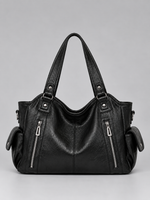 Women’s Spacious Shoulder Bag – Multi Pocket Tote Handbag