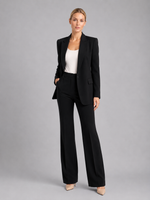 Women’s Tailored Blazer & High-Waist Trousers Set – Elegant Structured Suit