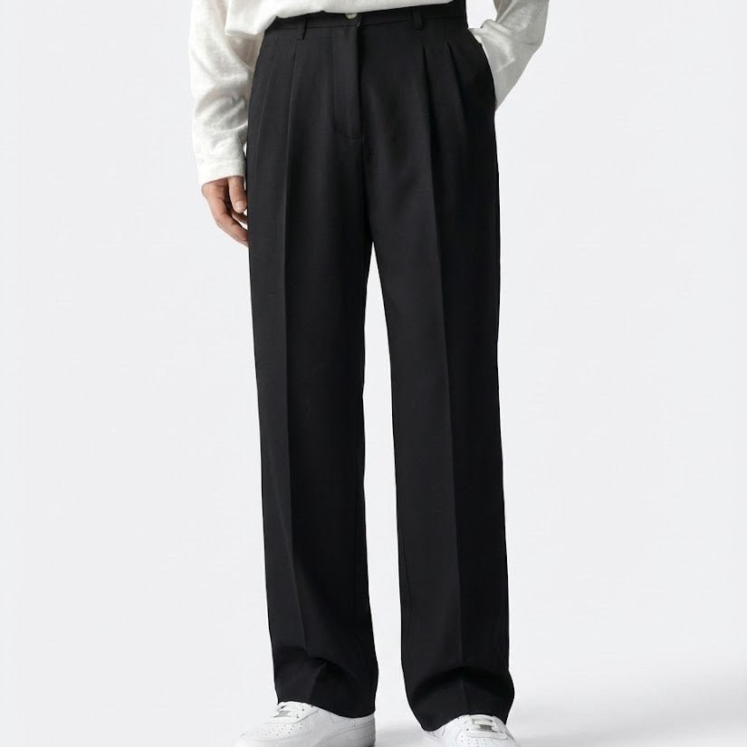 Montleigh | Men’s Straight-Leg Suit Trousers – Tailored Fit