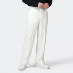 Men’s Straight-Leg Suit Trousers – Tailored Fit