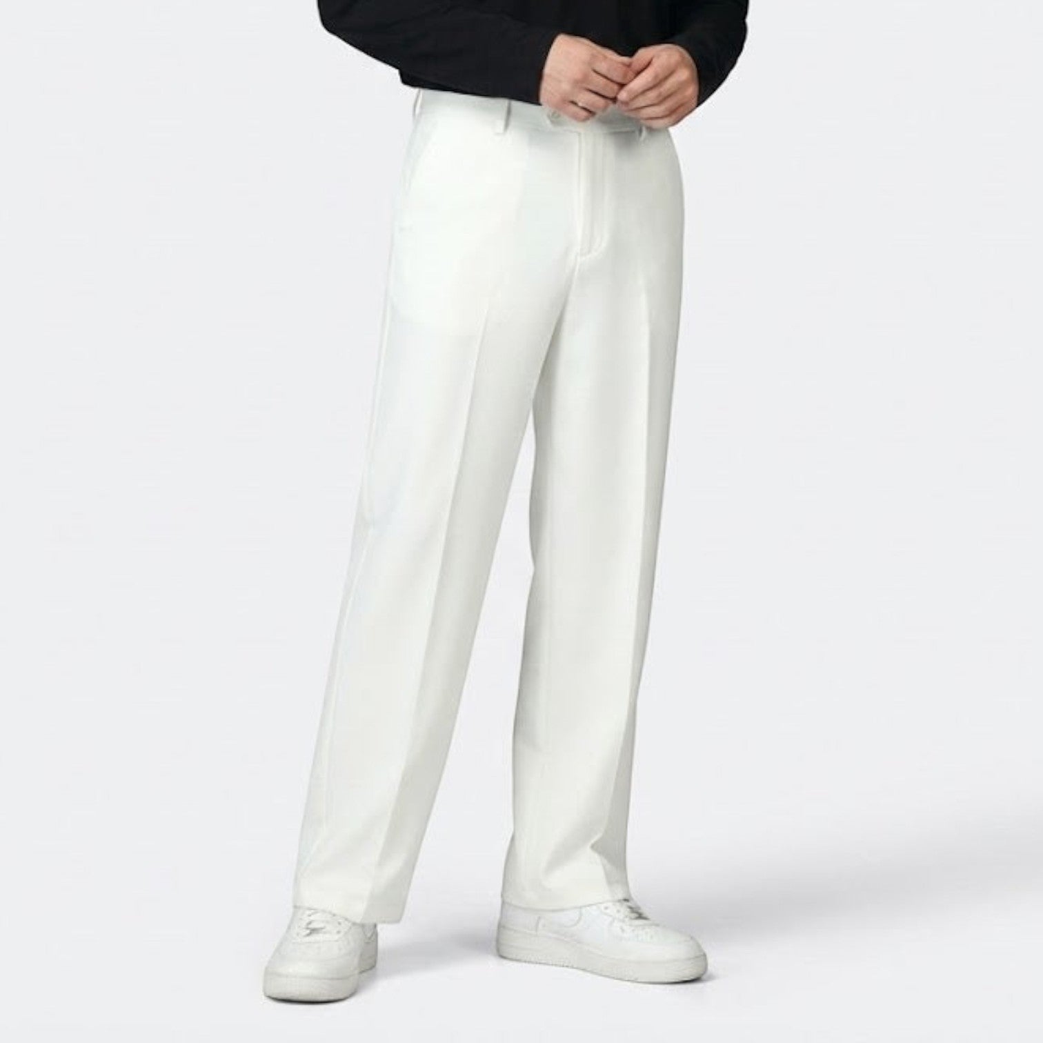 Montleigh | Men’s Straight-Leg Suit Trousers – Tailored Fit