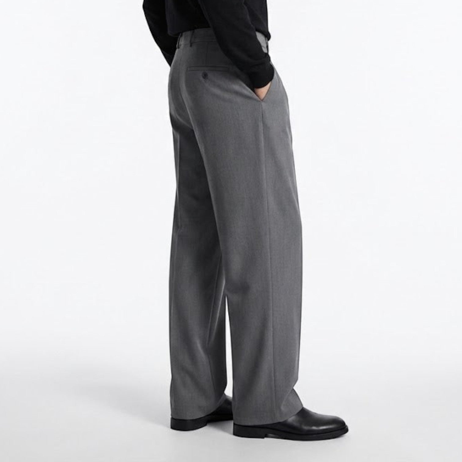 Montleigh | Men’s Straight-Leg Suit Trousers – Tailored Fit
