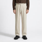 Men’s Straight-Leg Suit Trousers – Tailored Fit