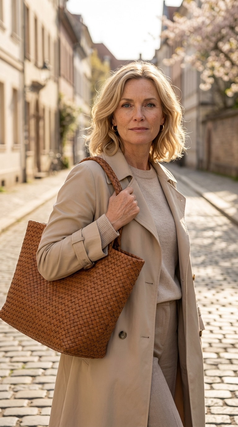Montleigh | Woven Leather Tote
