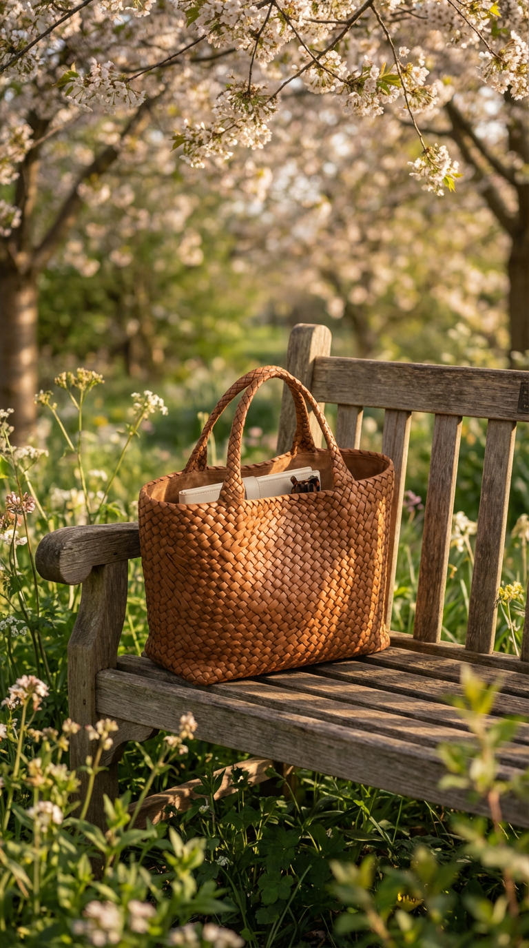 Montleigh | Woven Leather Tote