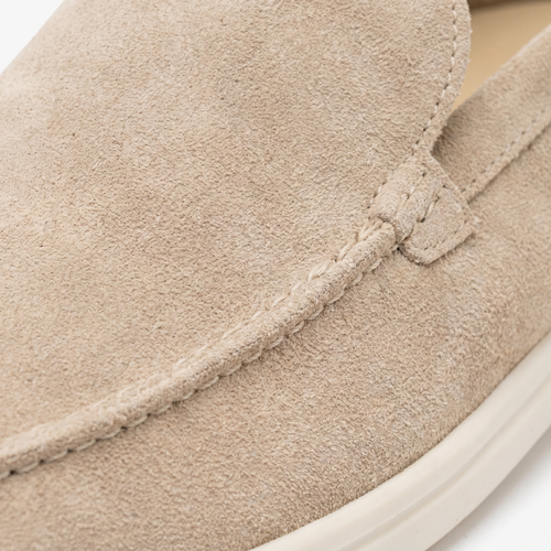 Men's Slip-On Loafers – Suede Look Style