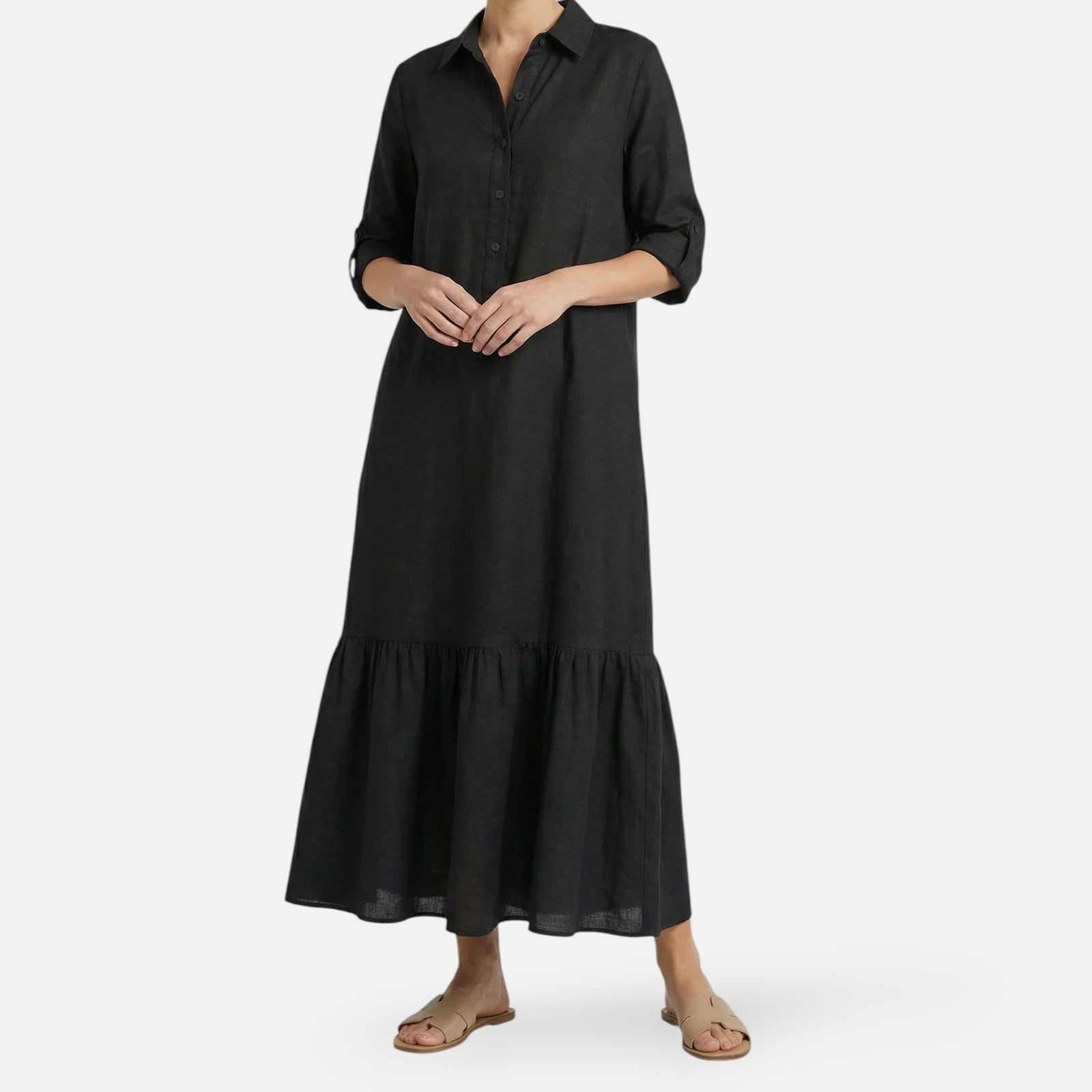 Montleigh | Women's Cotton Blend Maxi Dress – Summer Elegance