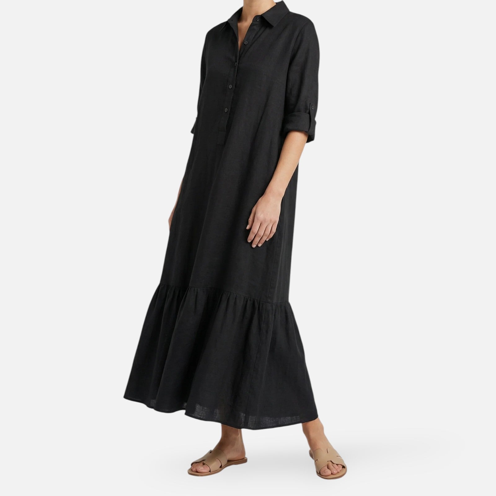 Montleigh | Women's Cotton Blend Maxi Dress – Summer Elegance