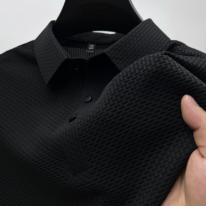 Men’s Knit Polo Shirt – Smart Casual Fit