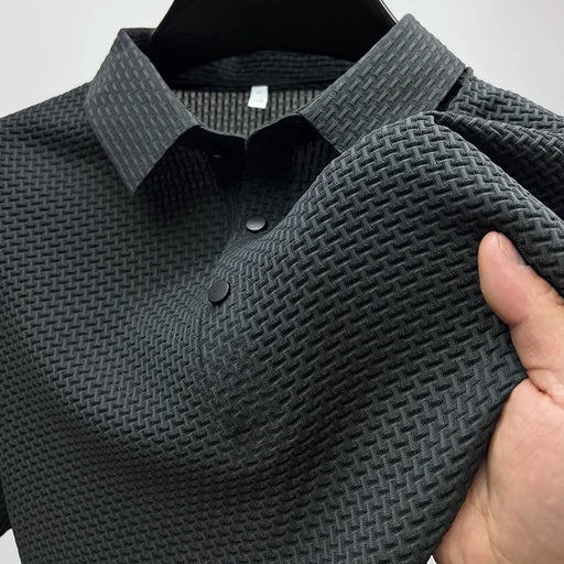 Men’s Knit Polo Shirt – Smart Casual Fit
