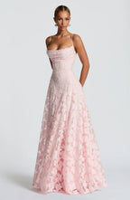 Women’s Floral Maxi Dress – Elegant Silhouette