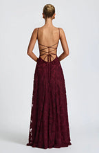 Women’s Floral Maxi Dress – Elegant Silhouette