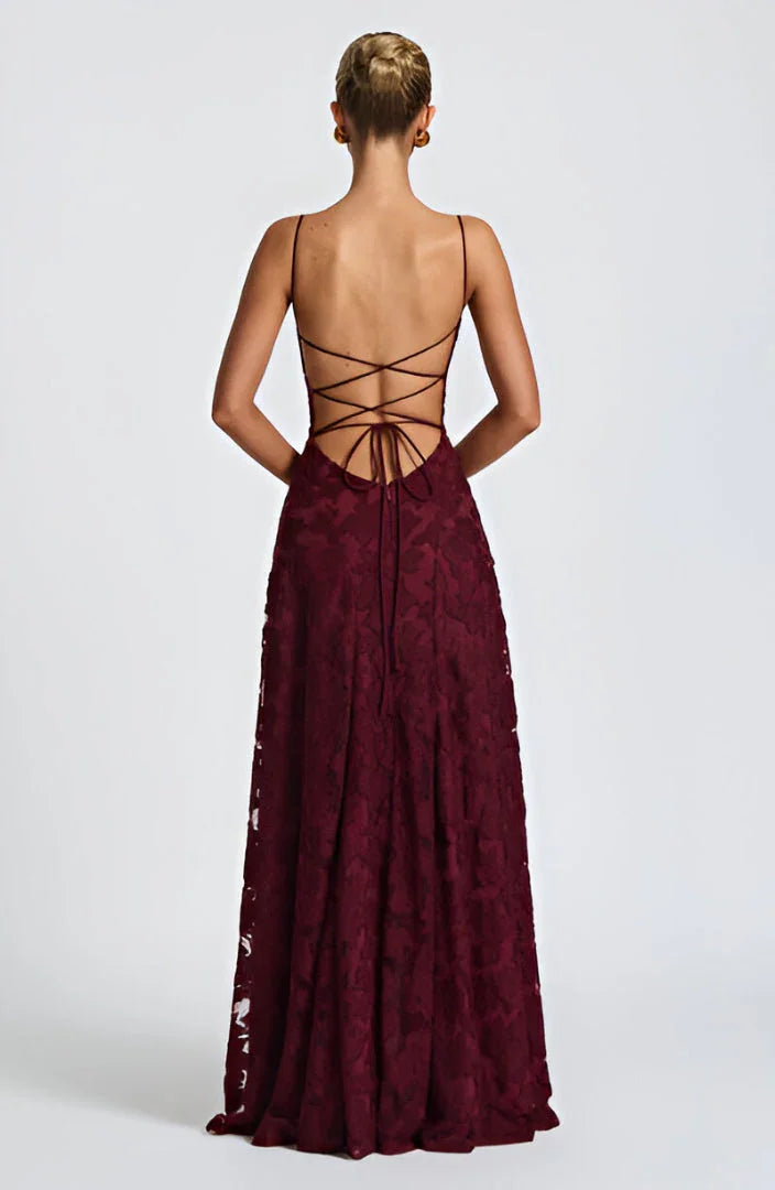 Women’s Floral Maxi Dress – Elegant Silhouette