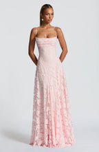 Women’s Floral Maxi Dress – Elegant Silhouette