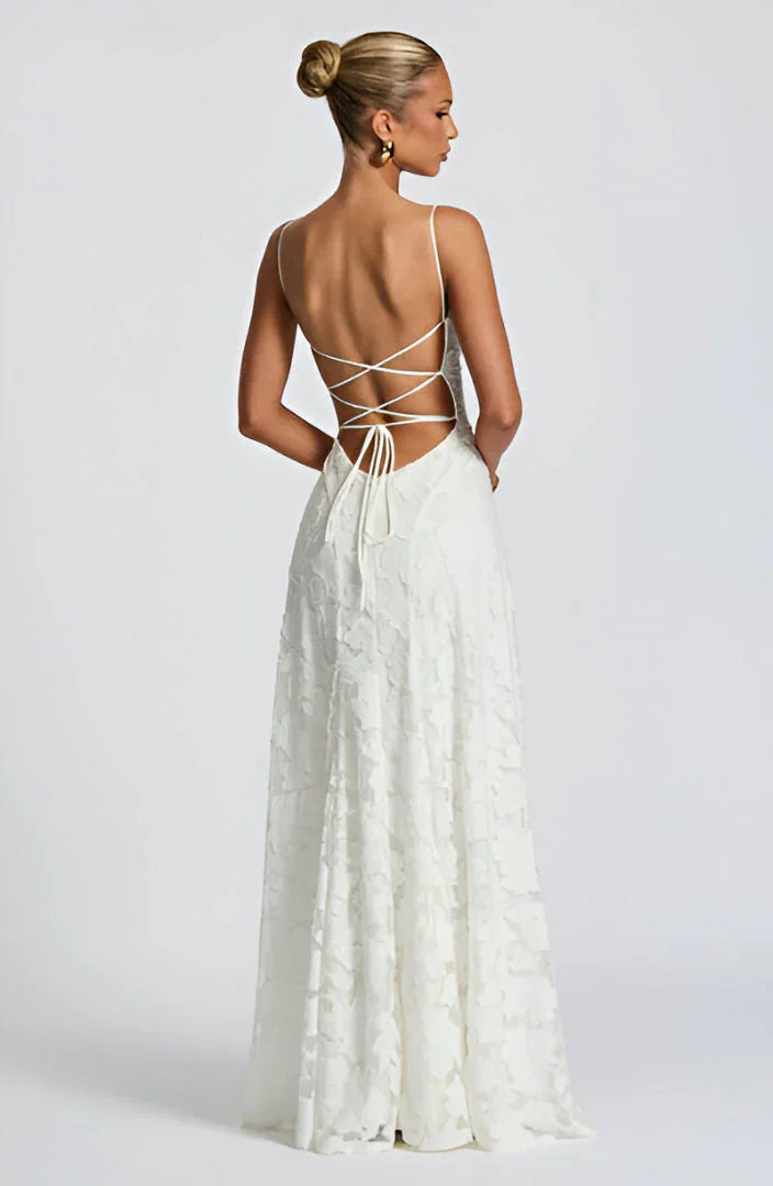 Women’s Floral Maxi Dress – Elegant Silhouette