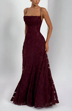 Women’s Floral Maxi Dress – Elegant Silhouette