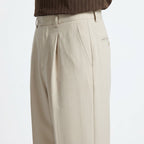 Men’s Straight-Leg Suit Trousers – Tailored Fit