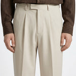 Men’s Straight-Leg Suit Trousers – Tailored Fit