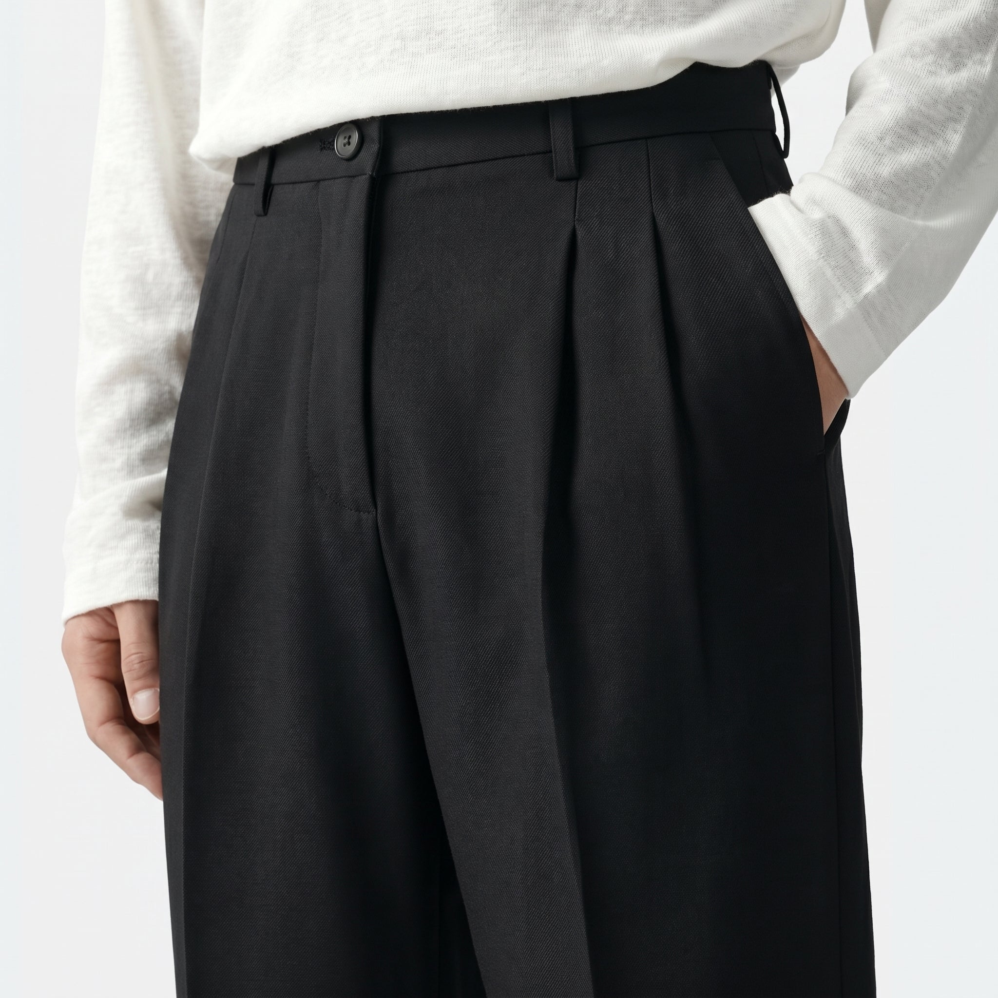 Montleigh | Men’s Straight-Leg Suit Trousers – Tailored Fit