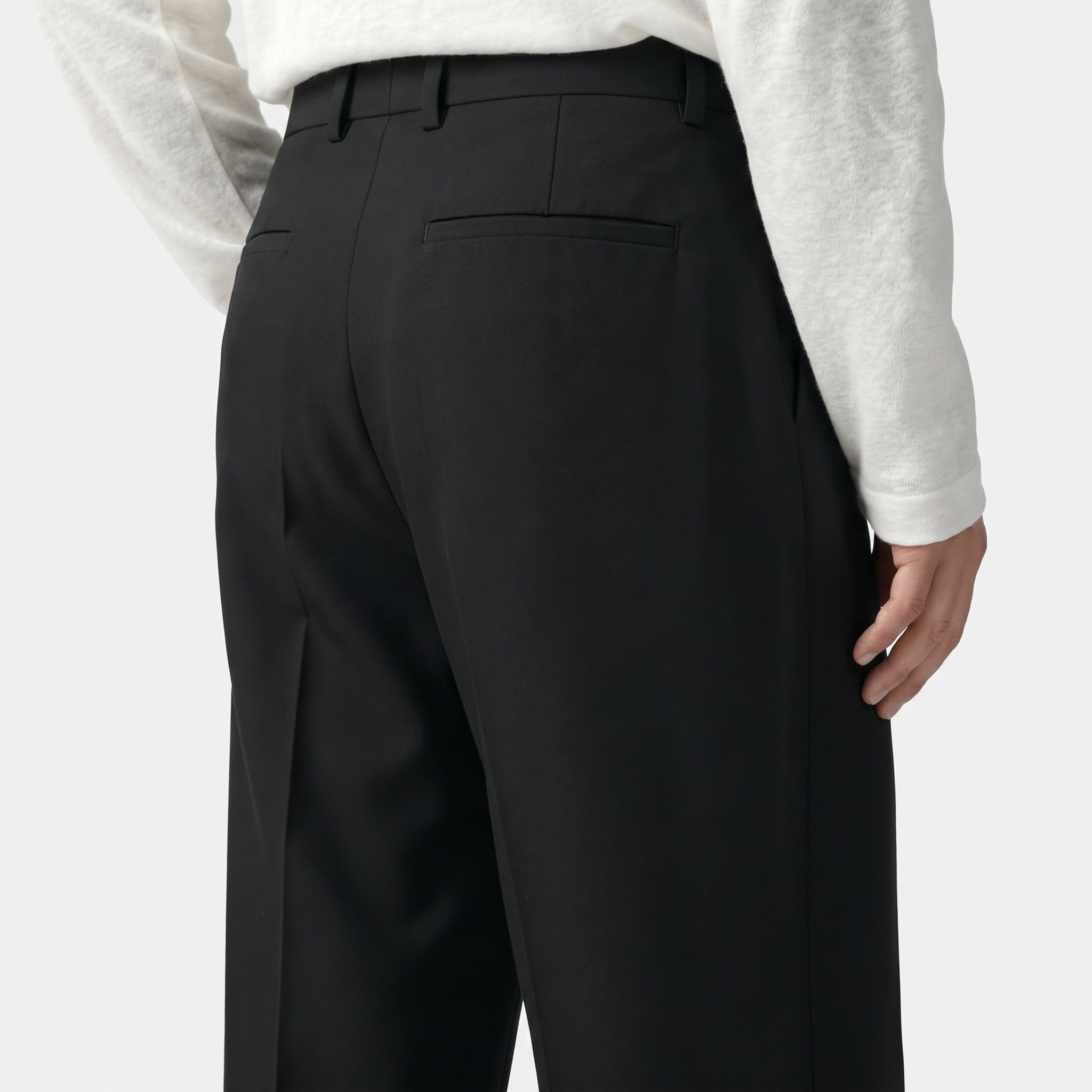 Montleigh | Men’s Straight-Leg Suit Trousers – Tailored Fit