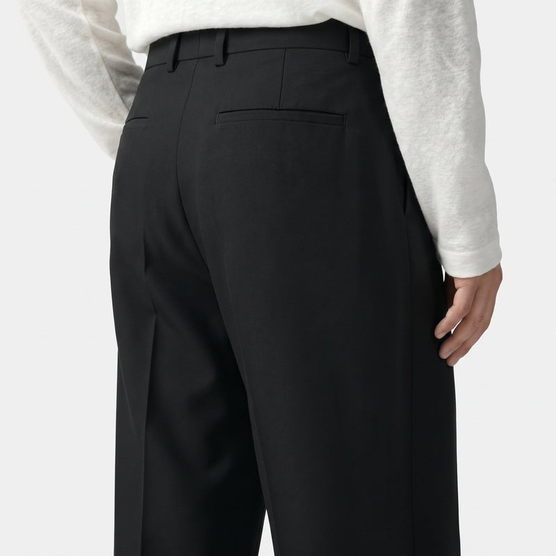 Men’s Straight-Leg Suit Trousers – Tailored Fit