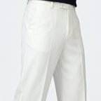 Men’s Straight-Leg Suit Trousers – Tailored Fit