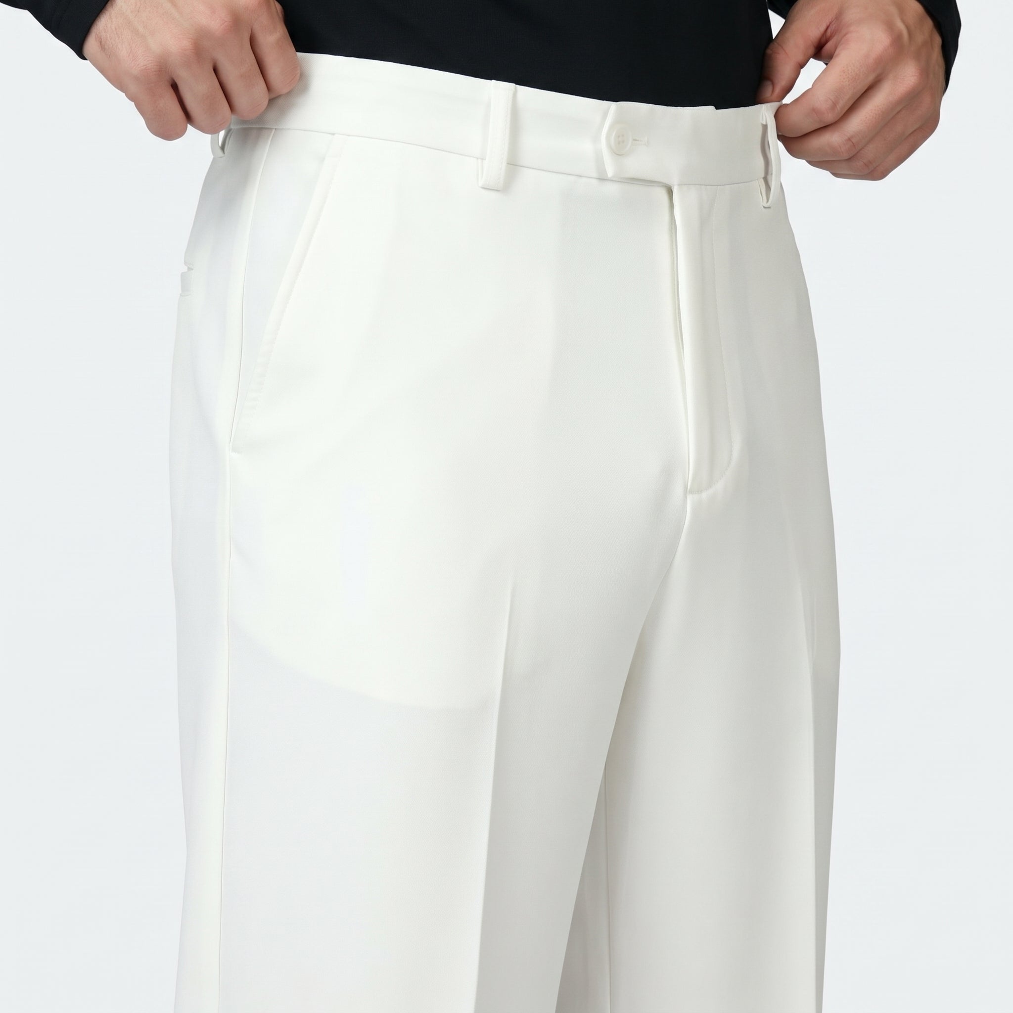 Montleigh | Men’s Straight-Leg Suit Trousers – Tailored Fit